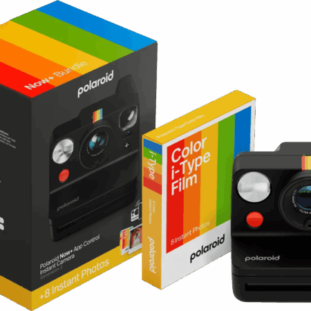 Polaroid Now+ 3 Zwart + Color Film (8 stuks)