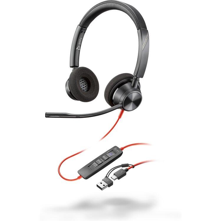 Blackwire 3220 USB-C/A MS koptelefoon