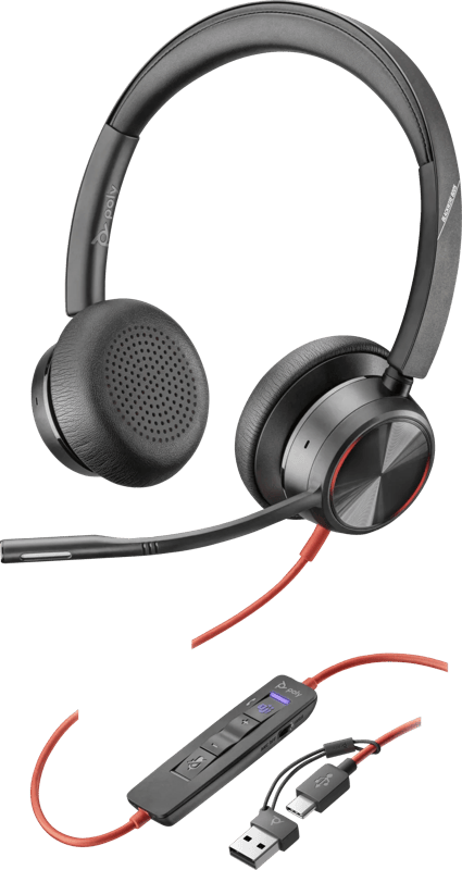 Poly Blackwire 8225 MS Bedrade Office Headset