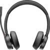 Poly Voyager 4320-M MS Draadloze Office Headset + Oplaadstandaard