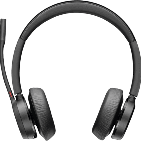 Poly Voyager 4320-M MS Draadloze Office Headset + Oplaadstandaard