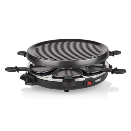 Princess Raclette 6 Grill Party 162725 Racletteset Zwart | Princess