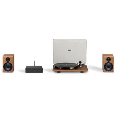 Pro-Ject Stereo Set E Phono - Complete Hi-Fi Stereo Set met Platenspeler - Walnoot | Pro-Ject Audio