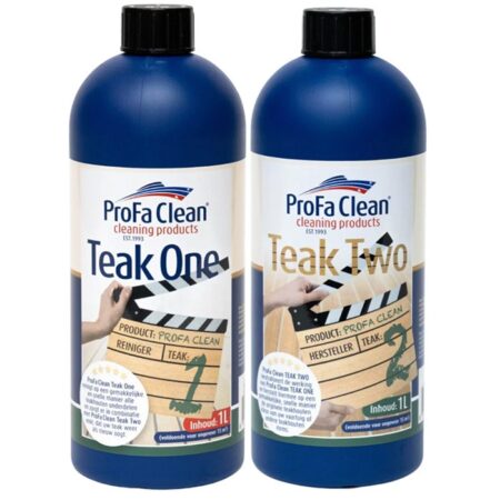 ProFa Clean Teak 1&2 - Reiniger en Hersteller - 2x 1L |