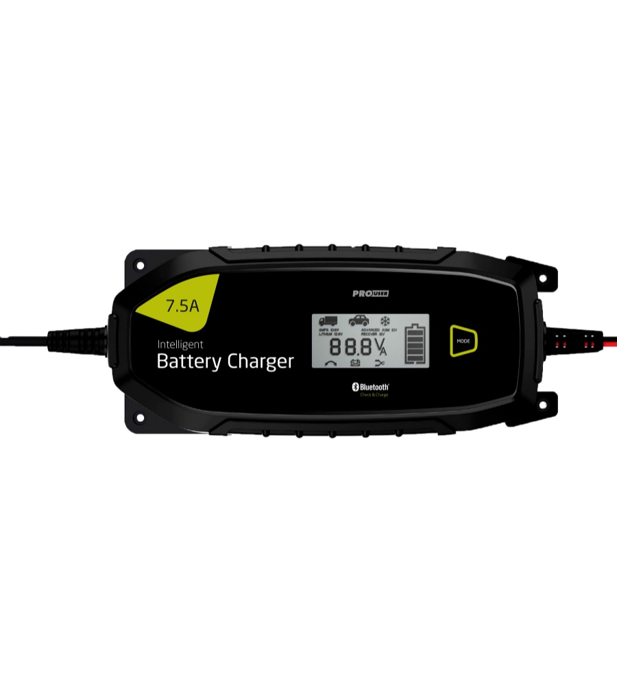 ProUser - Acculader IBC7500B 12V/24V BlueTooth 12/24V 7.5A | Pro-User