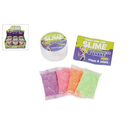 Professor Slime shake and make 4x slime | Professor Slime
