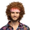 Pruik Hippie groove met haarband | Boland