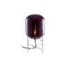 Oda Small Vloerlamp - Aubergine - Chroom