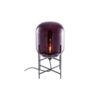Oda Small Vloerlamp - Aubergine - Zwart