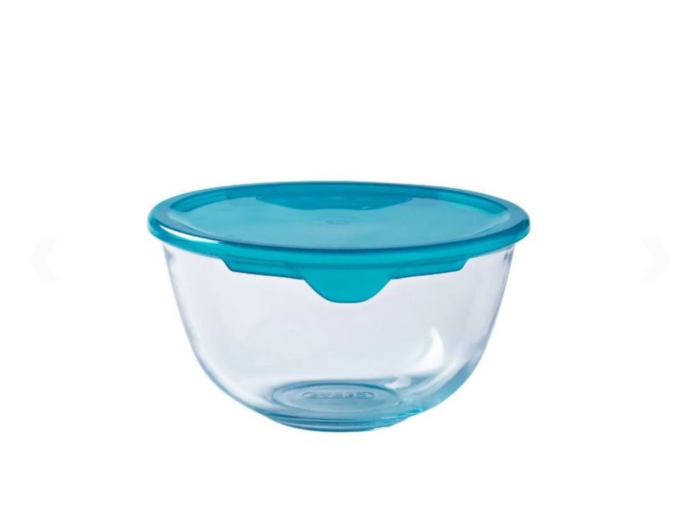 Pyrex Mengkom met deksel 500ml Ø14cm | Pyrex