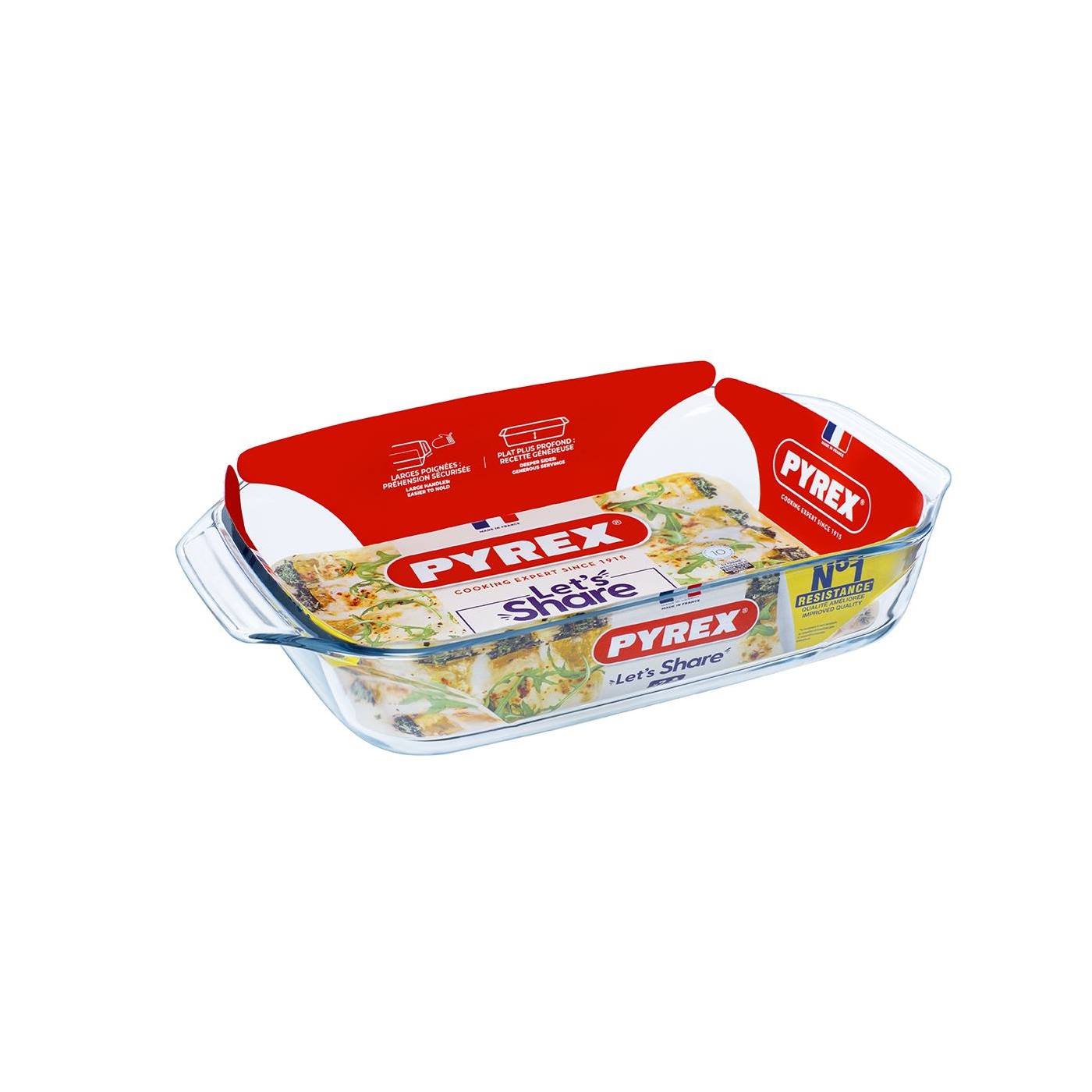Pyrex ovenschaal 39x25cm 3