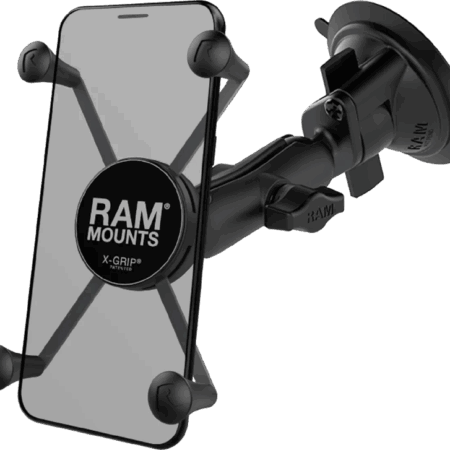 RAM Mounts Universele Telefoonhouder Auto Zuignap Voorruit/Dashboard Groot