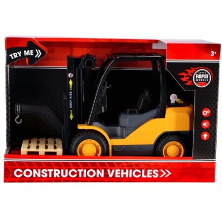Rapid Wheels Heftruck Met Licht En Geluid En Frictie | Rapid Wheels