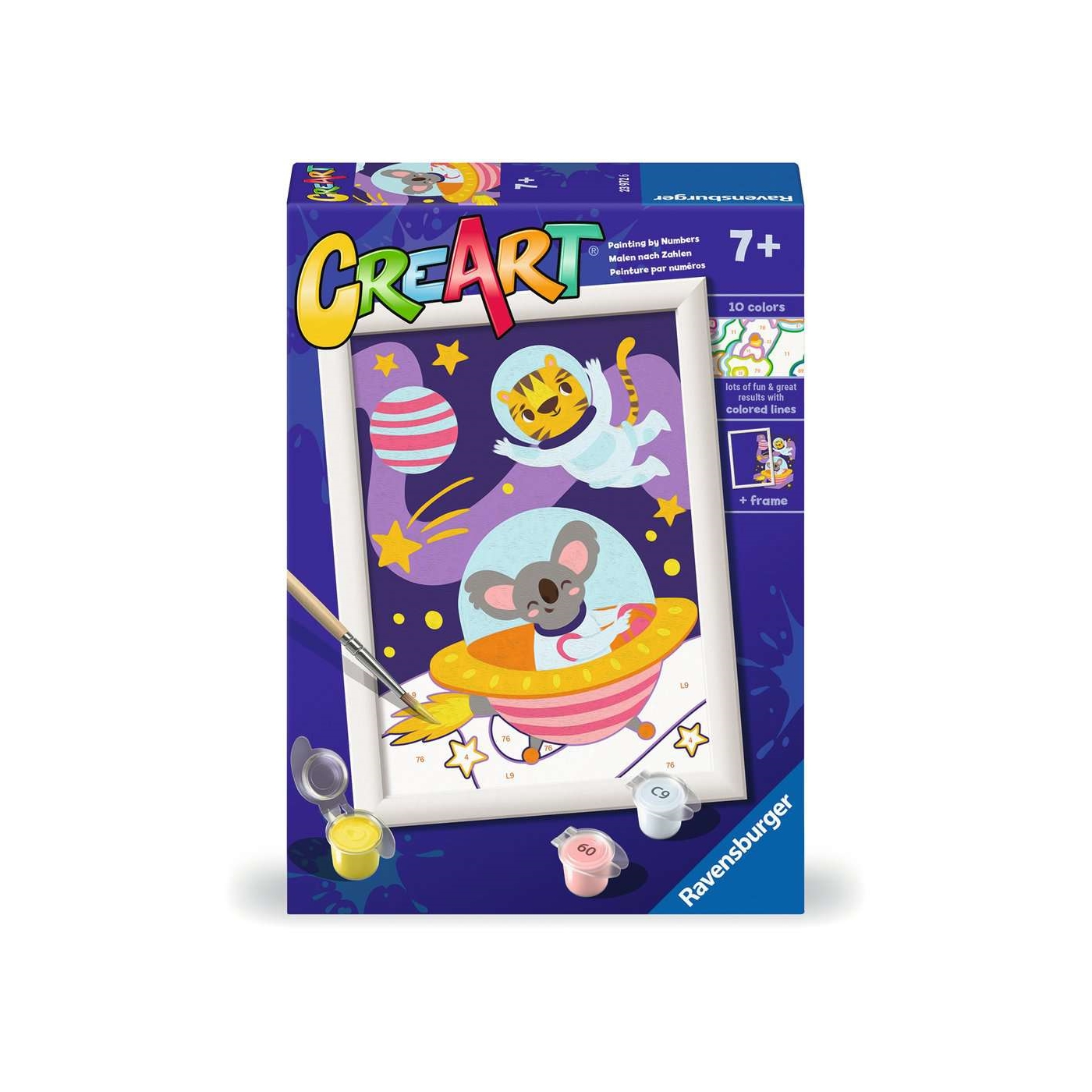 Ravensburger CreArt Animals in Space | Ravensburger