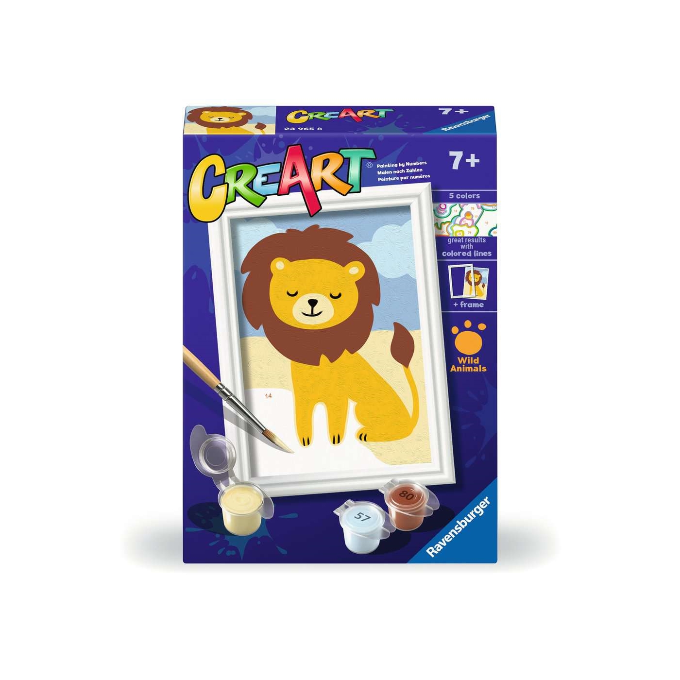Ravensburger CreArt Wild Lion | Ravensburger