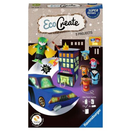 Ravensburger EcoCreate Mini Superheroes | Ravensburger