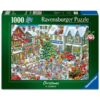 Ravensburger Puzzel Ray Nicholson Kerstpuzzel (1000st) | Ravensburger