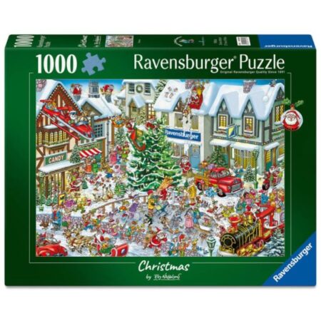 Ravensburger Puzzel Ray Nicholson Kerstpuzzel (1000st) | Ravensburger