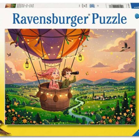 Ravensburger puzzel Cozy Sunset Sky Ride | Ravensburger