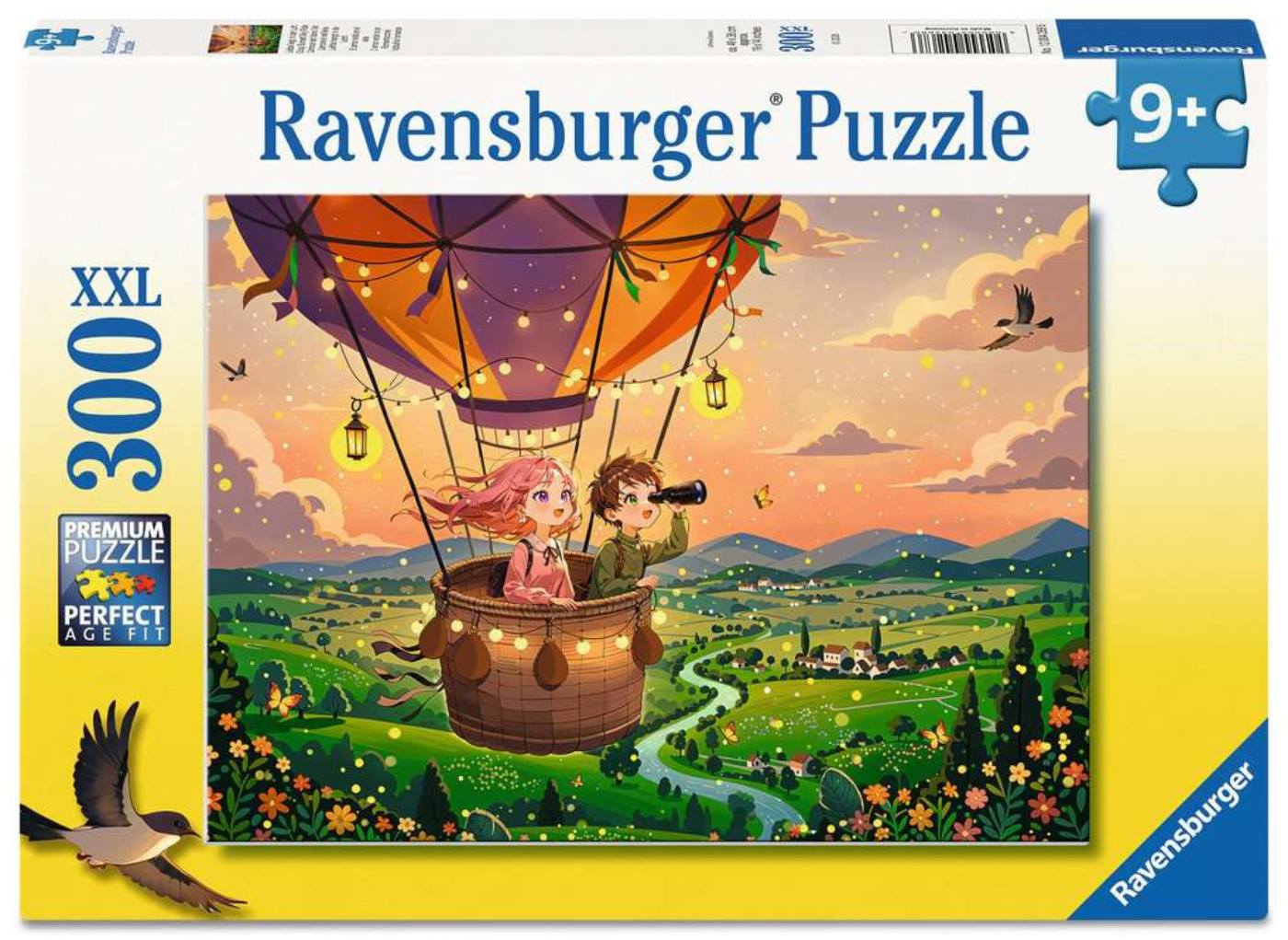 Ravensburger puzzel Cozy Sunset Sky Ride | Ravensburger