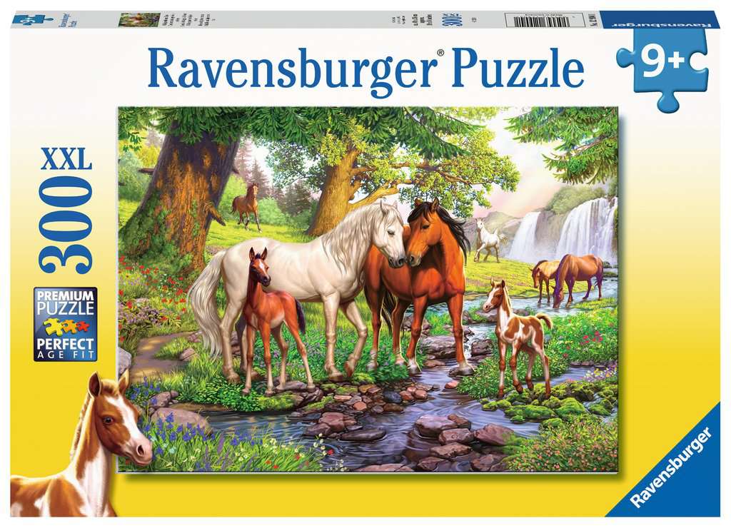 Ravensburger puzzel Wilde paarden 300pcs | Ravensburger