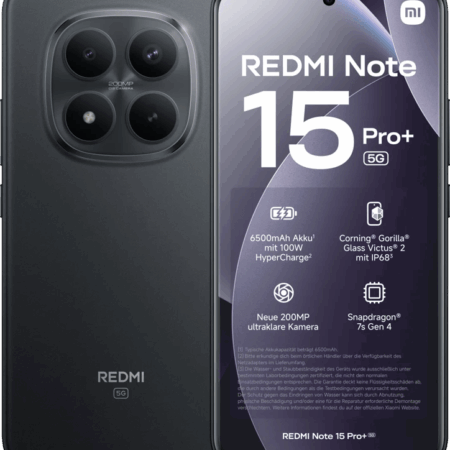 Redmi Note 15 Pro+ 256 Zwart 5G