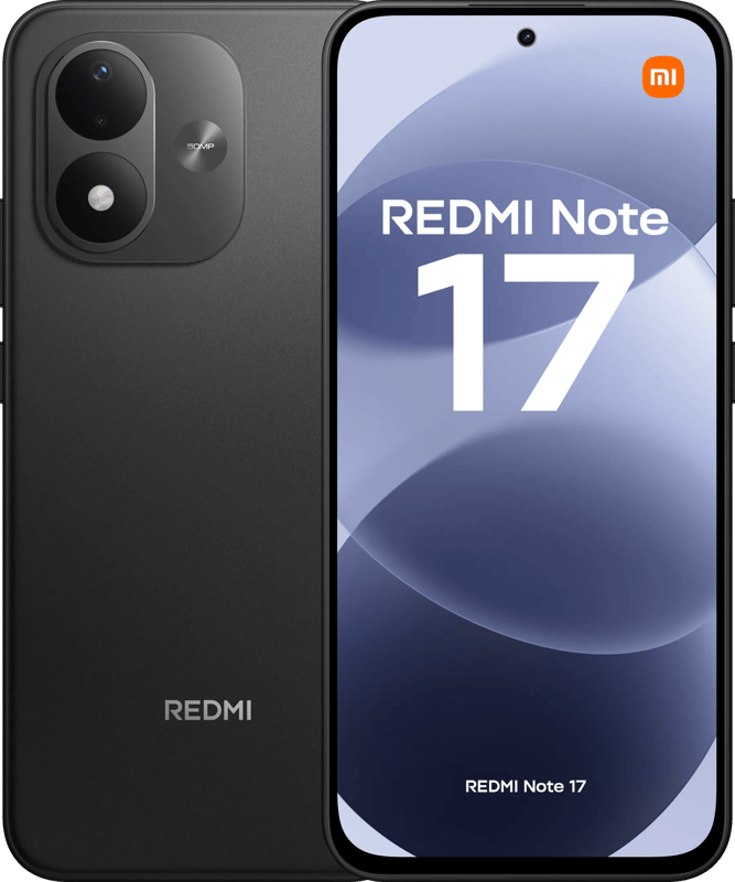 Redmi Note 17 256GB Zwart 4G