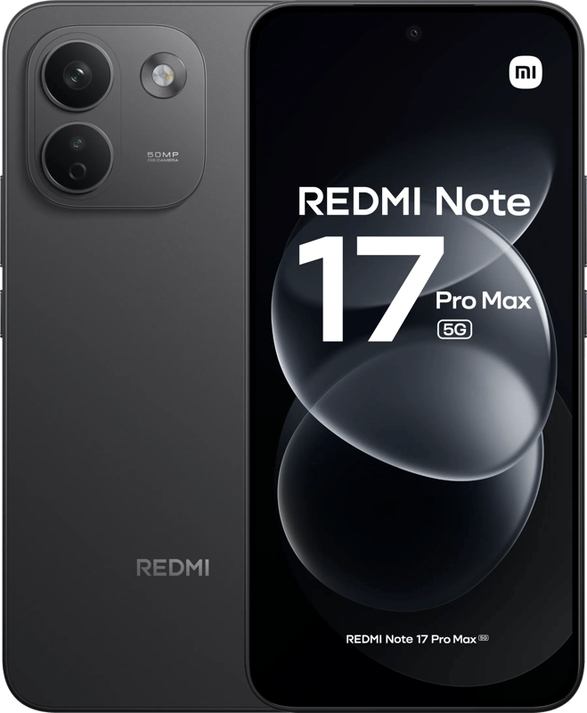Redmi Note 17 Pro Max 256GB Zwart 5G