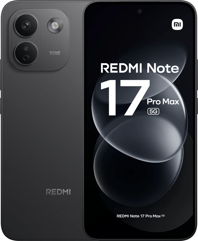 Redmi Note 17 Pro Max 512GB Zwart 5G