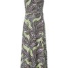 Reggy Print Jurk Groen / Taupe