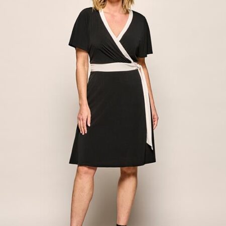 Regina Jurk Zwart Maxi