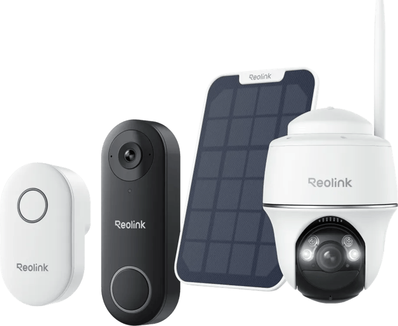 Reolink Argus B430 + Solar Panel + D340W + Chime