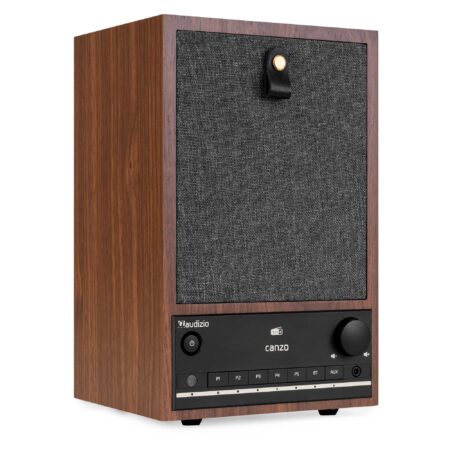 Retourdeal - Audizio Canzo Internetradio - WiFi radio boekenplank | Audizio