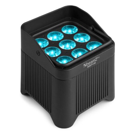 Retourdeal - BeamZ Professional BBP48 accu uplight met 9x 12W LED's - | BeamZ Professional