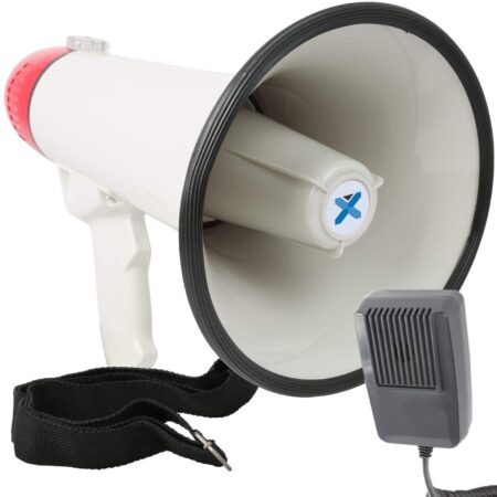 Retourdeal - Vonyx Megafoon met Opname en Sirene Functie 40W MEG040 | Vonyx