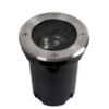 Richtbare Grondspot LED Ø12 Rond RVS incl. GU10