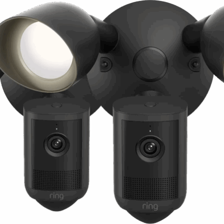 Ring Floodlight Camera 2e Generatie Zwart Duo Pack