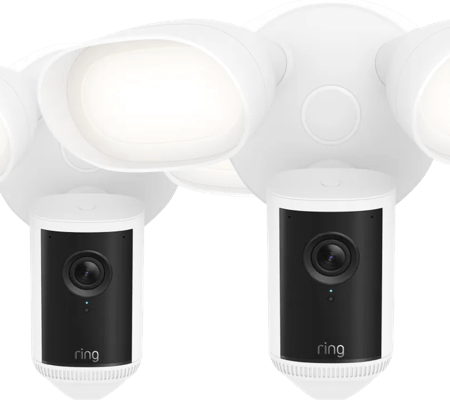 Ring Floodlight Camera Wired Pro 2e Generatie Wit Duo Pack