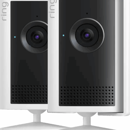 Ring Indoor Camera Plus Wit Duo Pack