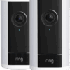 Ring Spotlight Camera Pro 2e Generatie Bedraad Wit Duo Pack