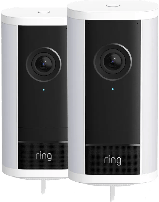 Ring Spotlight Camera Pro 2e Generatie Bedraad Wit Duo Pack