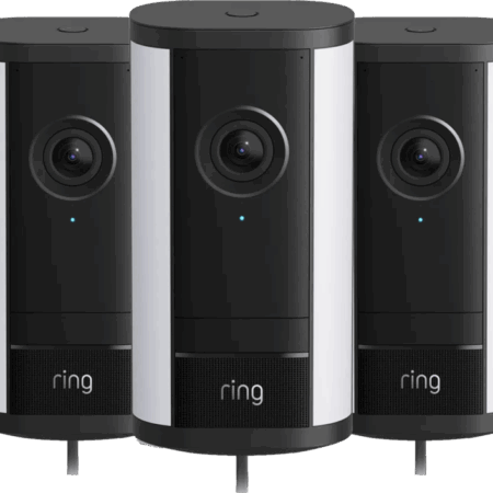 Ring Spotlight Camera Pro 2e Generatie Bedraad Zwart 3-Pack