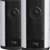 Ring Spotlight Camera Pro 2e Generatie Bedraad Zwart Duo Pack