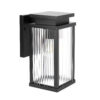 Ripley Muurlamp Zwart Large met Lichtsensor LED