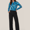 Roby Print Top Blauw / Multi