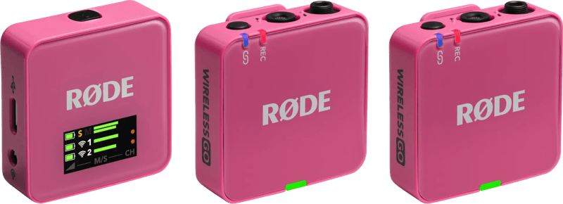Rode Wireless GO Gen 3 Roze