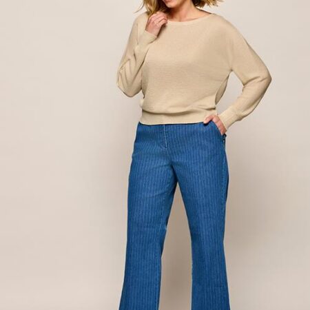 Rosely Broek Denim Maxi