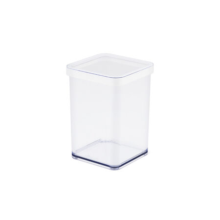 Rotho Loft Bewaardoos vierkant 1L wit | Rotho