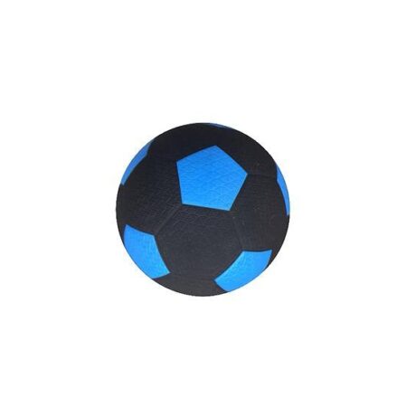 Rubber straatvoetbal blauw maat 5 | Engelhart