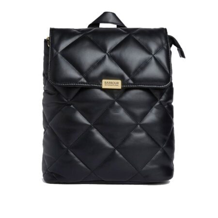 Rugtas Soft Quilt Hoxton Black | Barbour International